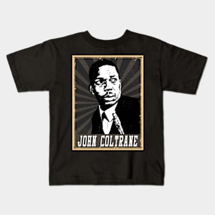 80s Style John Coltrane Kids T-Shirt